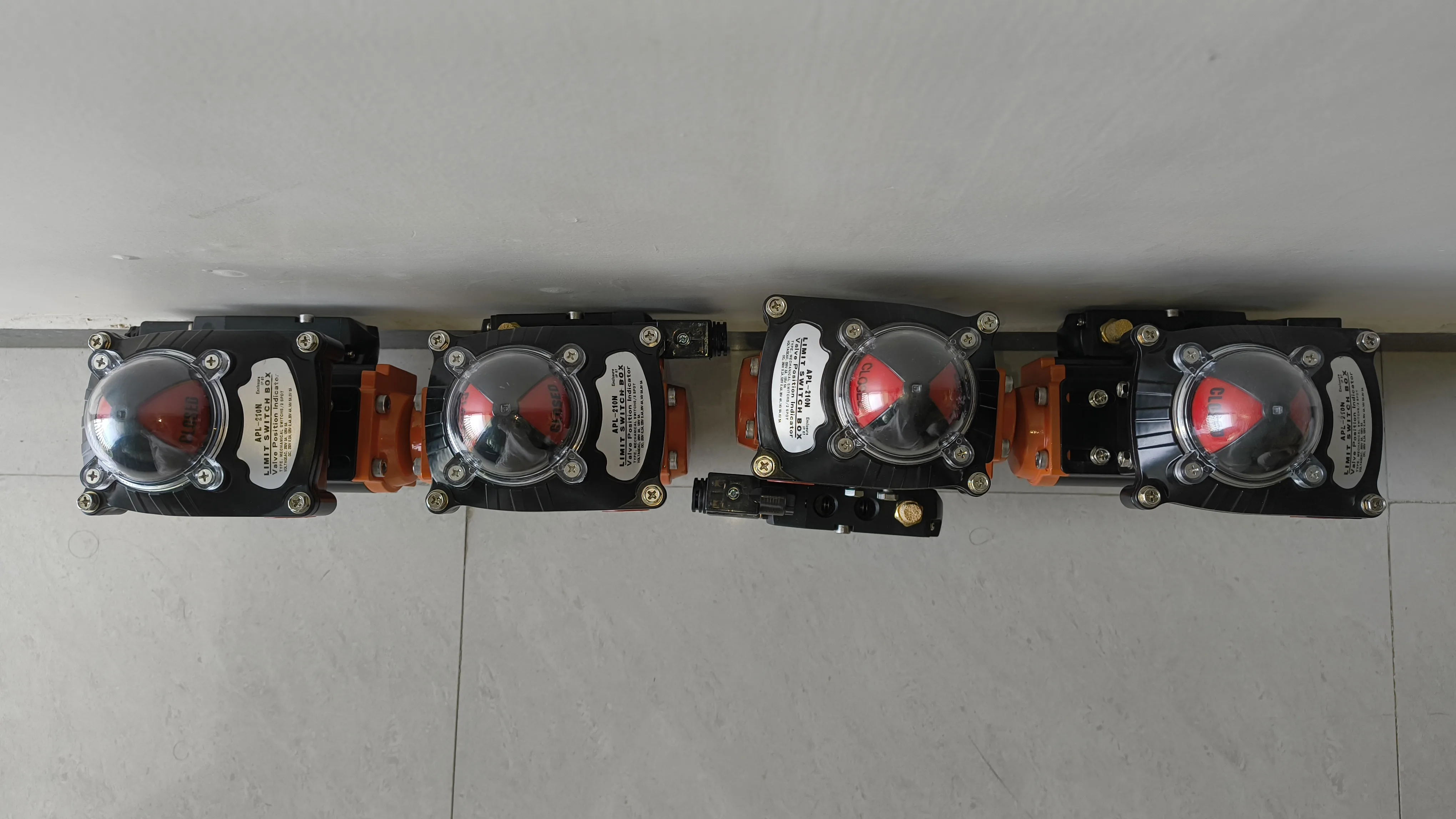 Actuated ball valve factory photo
