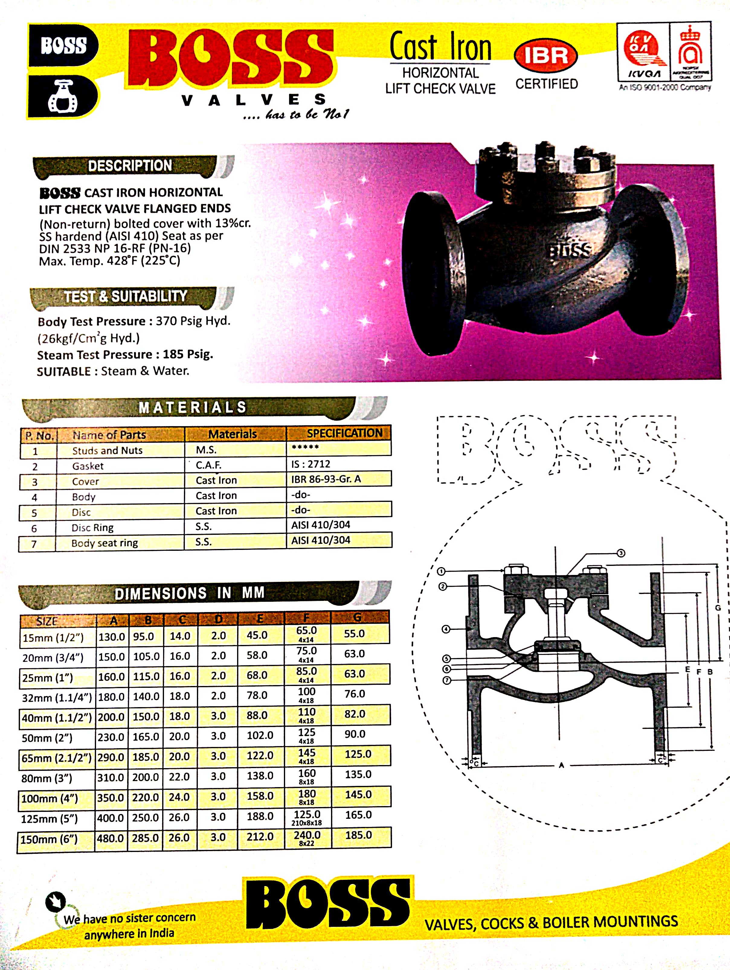 BOSS VALVE S